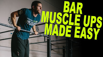 How To Do Muscle Ups On A Bar (The "FAST Sit-up")