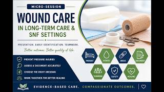 Wound Care in Long Term care and Skilled Facilities #woundcare #education #ltc #snf #teamwork