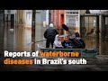 Reports of waterborne diseases in Brazil’s south