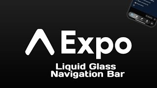 Ios Liquid Glass Navigation Bar In React Native Expo