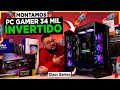 Montamos o MELHOR PC Gamer do Mundo ✅ Todo INVERTIDO com 11 FAN sem FIO, RTX 4090 e Muito RGB