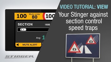 Section Control Speed Trap Alerting - Stinger with View Video Tutorial