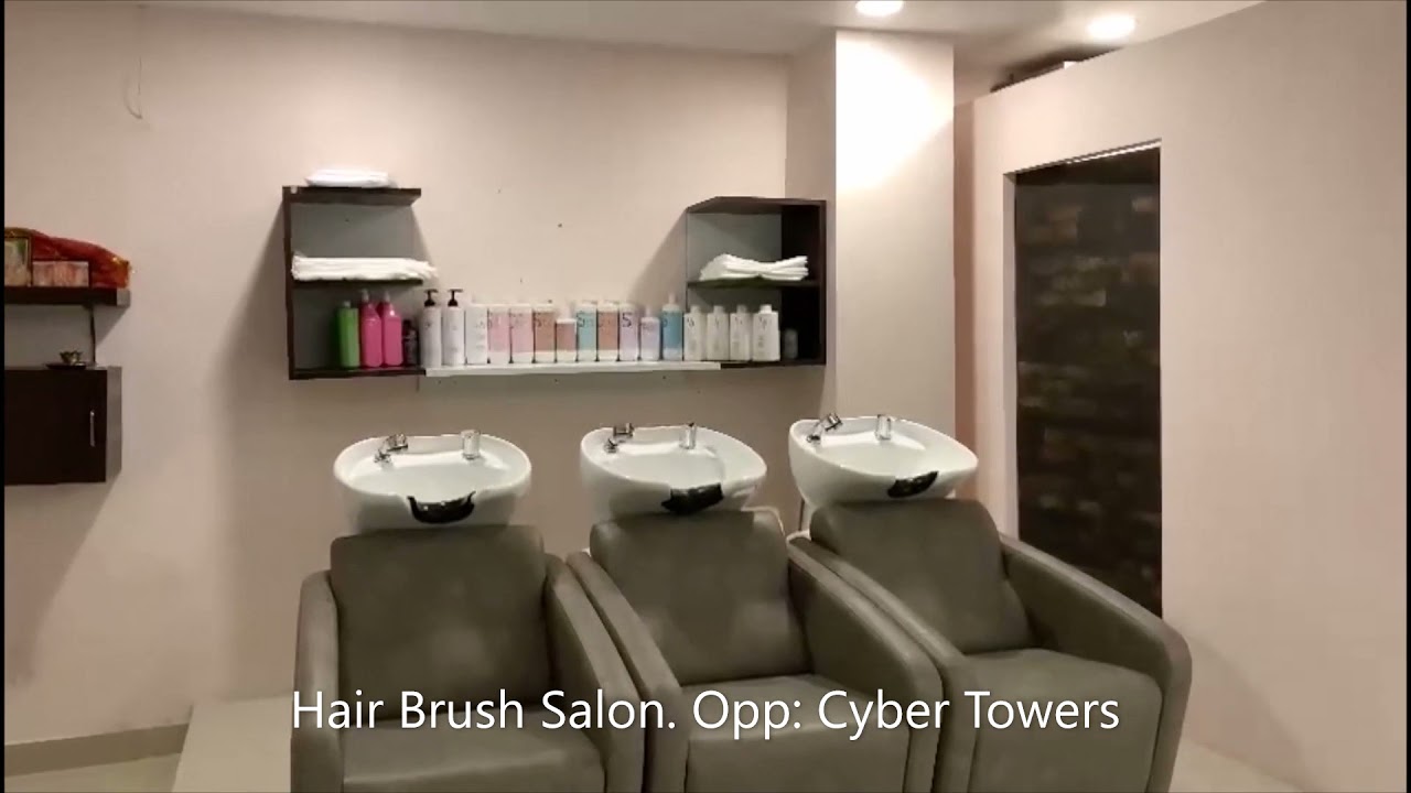 Hair Brush Salon Hitech city, opp Cyber tower YouTube