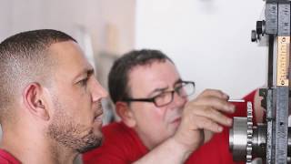 Setting Up An Etching Press Cameron La Madriguera Studio Paula Bonet