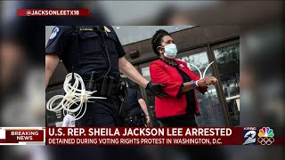 U.S. Rep. Sheila Jackson Lee arrested