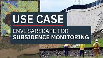 Monitoring Subsidence Using ENVI SARscape | Use Case