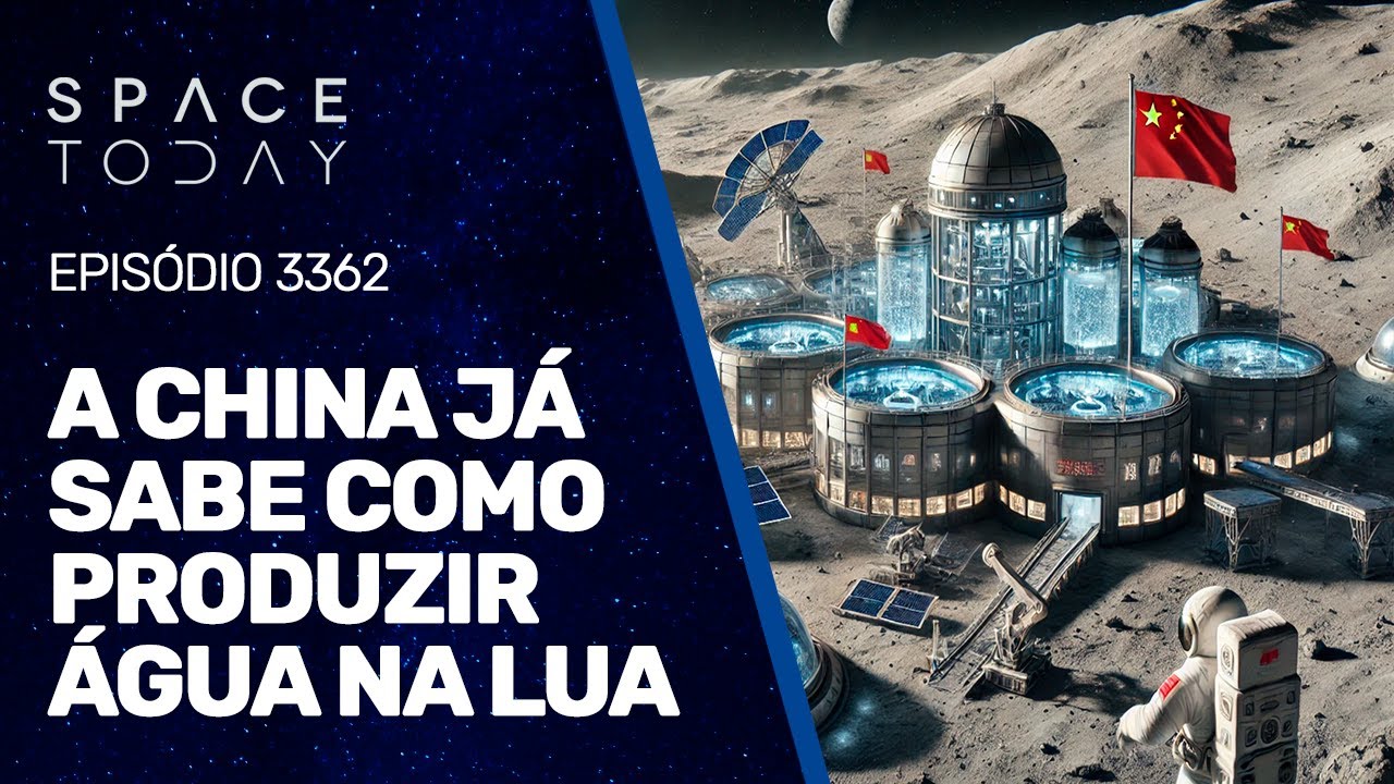 A CHINA JÁ SABE COMO PRODUZIR ÁGUA NA LUA | 