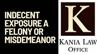 Is Indecent Exposure a Felony or Misdemeanor in Okmulgee?