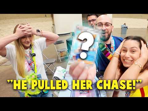 They Pulled Their POKEMON CHASE at MY TABLE! (VENDOR POV)