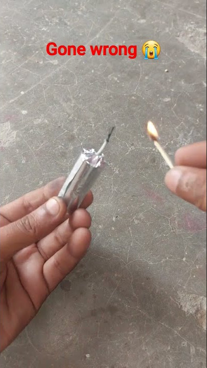 Homemade bomb blast in hand |gone wrong 😭😭😭😭😭#shorts #ytshorts #viralshorts