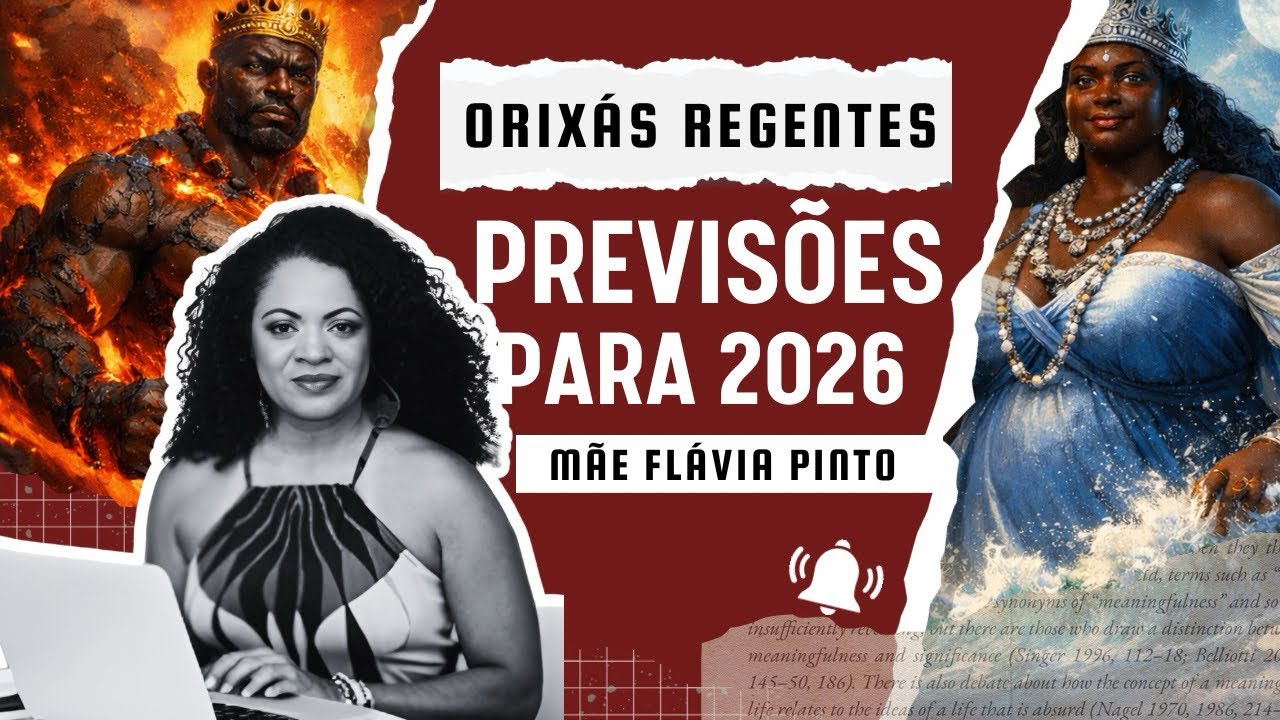 Previsões para 2026 | Orixás do Ano – Orientações com Mãe Flávia Pinto