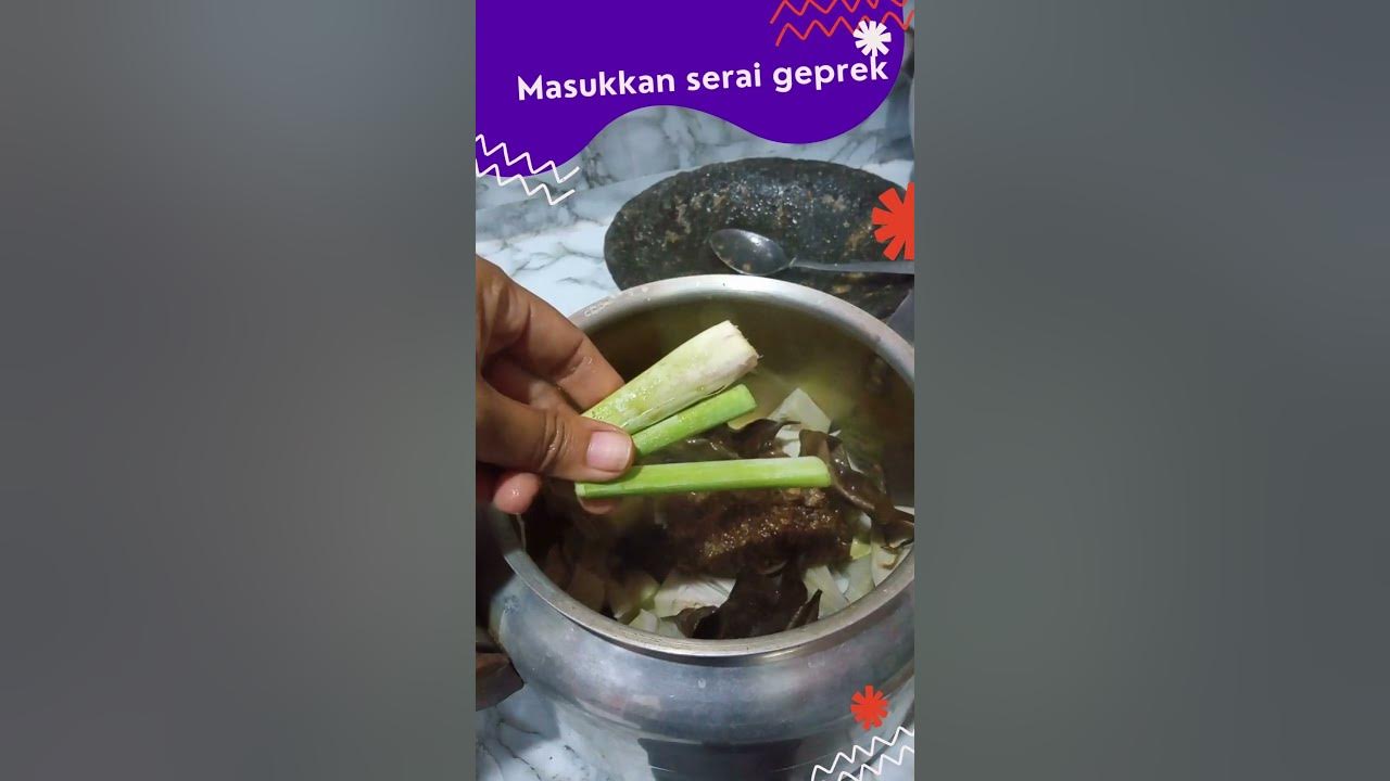 Gudeg Nangka Presto 🍽️ Simple Bikinnya