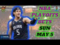 NBA Picks Today 5/5/2024 | FREE NBA Best Bets | CHEF D