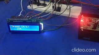 Speed Gun Experiment DEMO OPS-241 PIC Controller Project screenshot 3