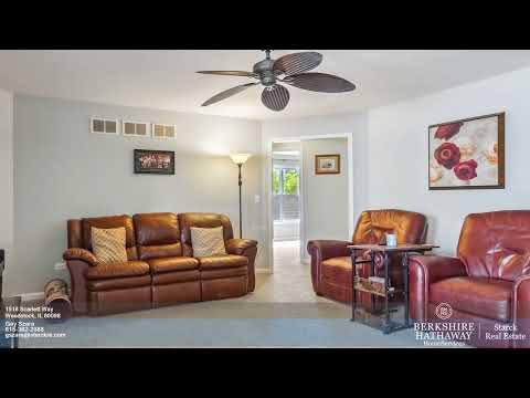 1518 Scarlett Way, Woodstock, IL home video tour