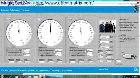 Labview gui for robot control