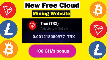 New Free Cloud Mining Website. 100 Gh/s Free New Bitcoin Mining Website. Zero Investment