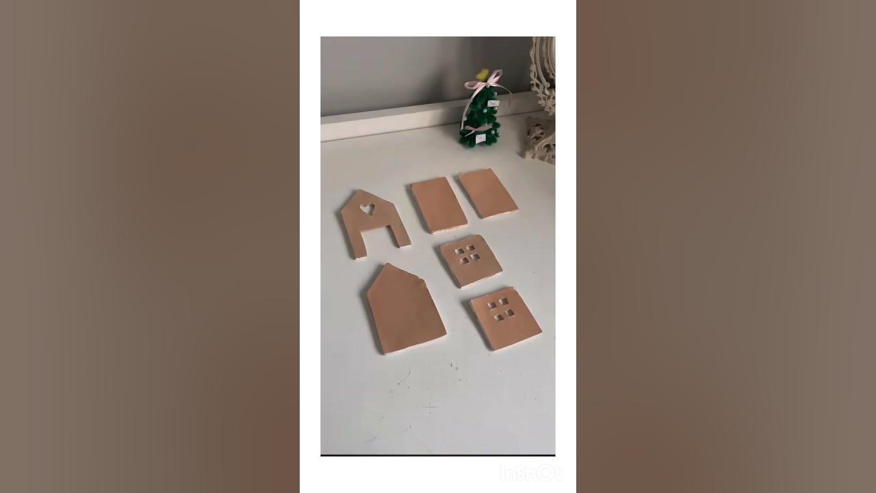 DiY Ginger bread house #aesthetic #aestheic #lyrics #vibes #song #music #shortsviral #trending #art