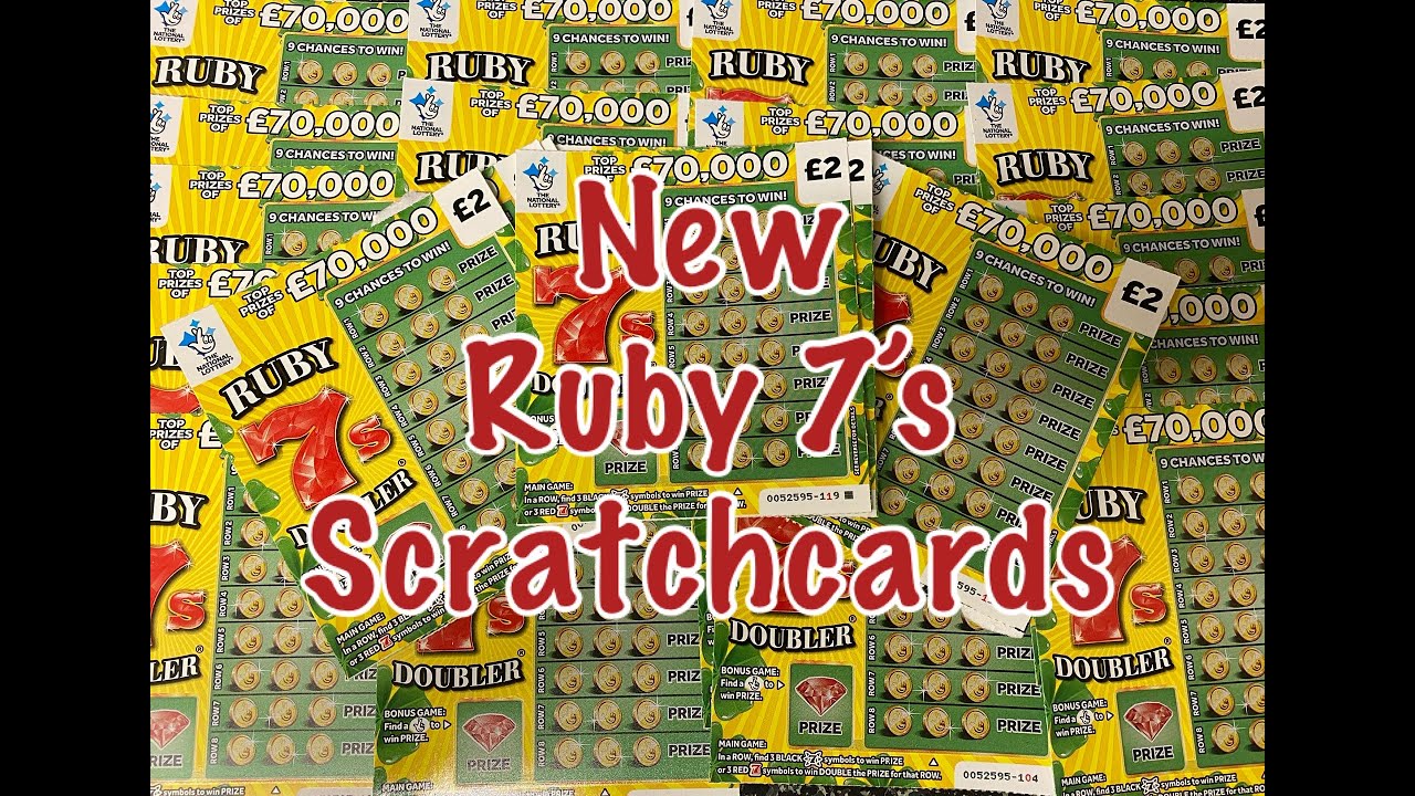 Ruby Riches Card Scratch New Ruby 7βs Scratchcard Β£30 worth - YouTube