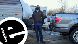 Blue Ox SwayPro Weight Distribution System Install  2017 Forest River Grey Wolf Travel Trailer