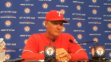 Jeff Banister breaks down Yu Darvish