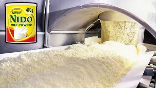 COMO se HACE la LECHE en POLVO industrial| Como se PRODUCE la LECHE en POLVO en las FÁBRICAS