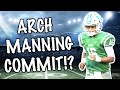 Where Will Arch Manning Commit? A Leader Has Emerged!