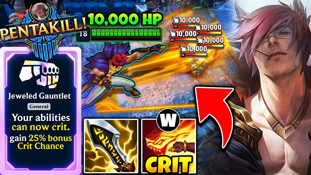 1 in a Billion Odds God Roll Sett: World Record 10,000 True Damage Punch (PENTAKILL)