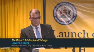 Oxford Business Group Launches The Report Trinidad Tobago 2015