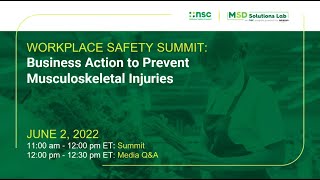 Workplace Safety Summit