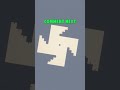 Apple Falling Pixel art in minecraft #shorts #trend #pikselmc #apple