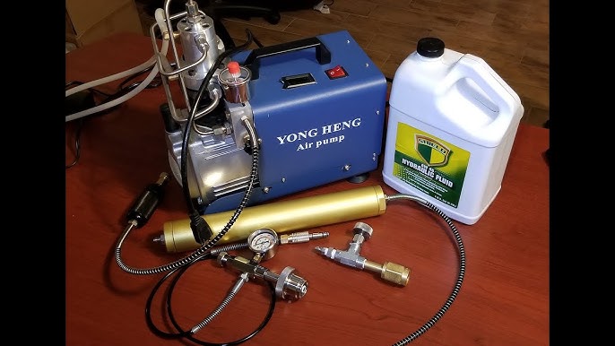 SCBA 4500 PSI tank after using a Yong Heng PCP compressor for 5 years -  YouTube