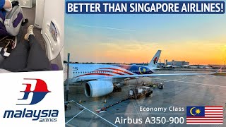 13 Hours with Malaysia Airlines: Airbus A350 (Economy) Trip Report | LHR - KUL