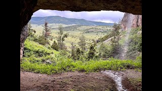 Pryor Mountains Montana, little ice cave, little people, wild horse range, vision quest sites!