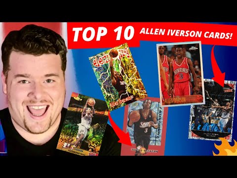 rare allen iverson cards 2019 Panini Court Kings Allen Iverson #27 JADE /25 Academy of Fine Art   Perfect Edges Cards