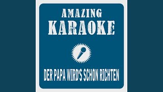 Video thumbnail of "Clara Oaks - Der Papa wird's schon richten (Karaoke Version)"