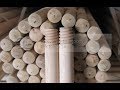 Wood Rod Screwing and End Rounding Machine|Broom Mop Screw Machine Wood Rod Screwing and End Rounding Machine|Broom Mop Screw Machine