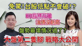 【自由女神邱沁宜】台股利空築底？搶先一步抓反彈！KD背離透露玄機！？還有必學股海戰略心理學！Feat.林友銘