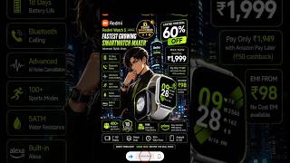 Redmi Watch 5 Active ⌚🔥 Premium smartwatch deal with futuristic anime tech vibes 🚀✨