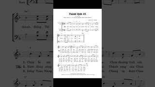 Thánh Vịnh 45 - Bè B - Đáp Ca Lễ Cung Hiến Đền Thờ Thánh Gioan Latêranô Thanh Lâm Thanh Vân