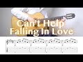 Can't Help Falling In Love - Elvis Presley | TAB