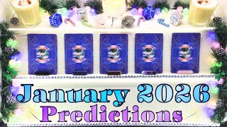 Pick a Card 🔮 Tarot 🔮 January 2026 Predictions