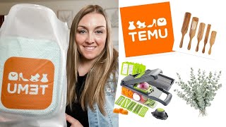 FIRST *HUGE* TEMU HAUL | Is Temu Actually Worth It? |  Let's Find Out!