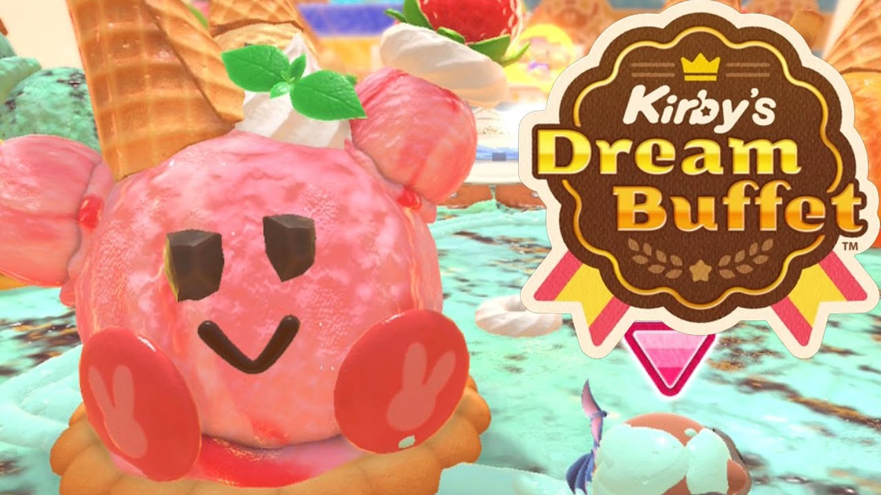 Kirby's Dream Buffet - Full Game Walkthrough 