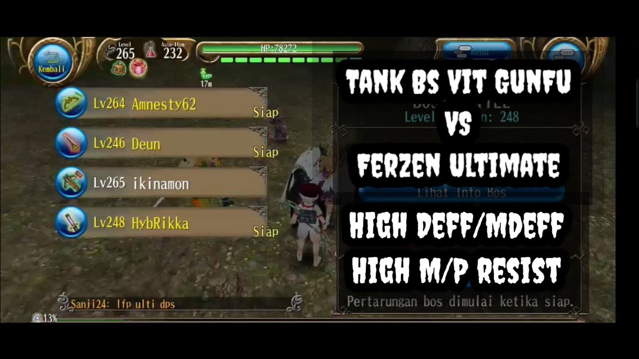 TORAM ONLINE | Tank BS Vit GunFu