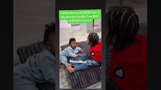 CARDI B Watches BLOSSOM Fight To Take Back Her Percifier From WAVE At OFFSET Crib In LA #shorts
