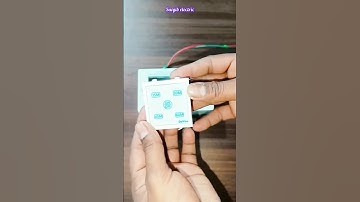 🔌 Automatic Light ON/OFF Using Timer Switch🥍  timer switch work#switch connection#sanjib electric