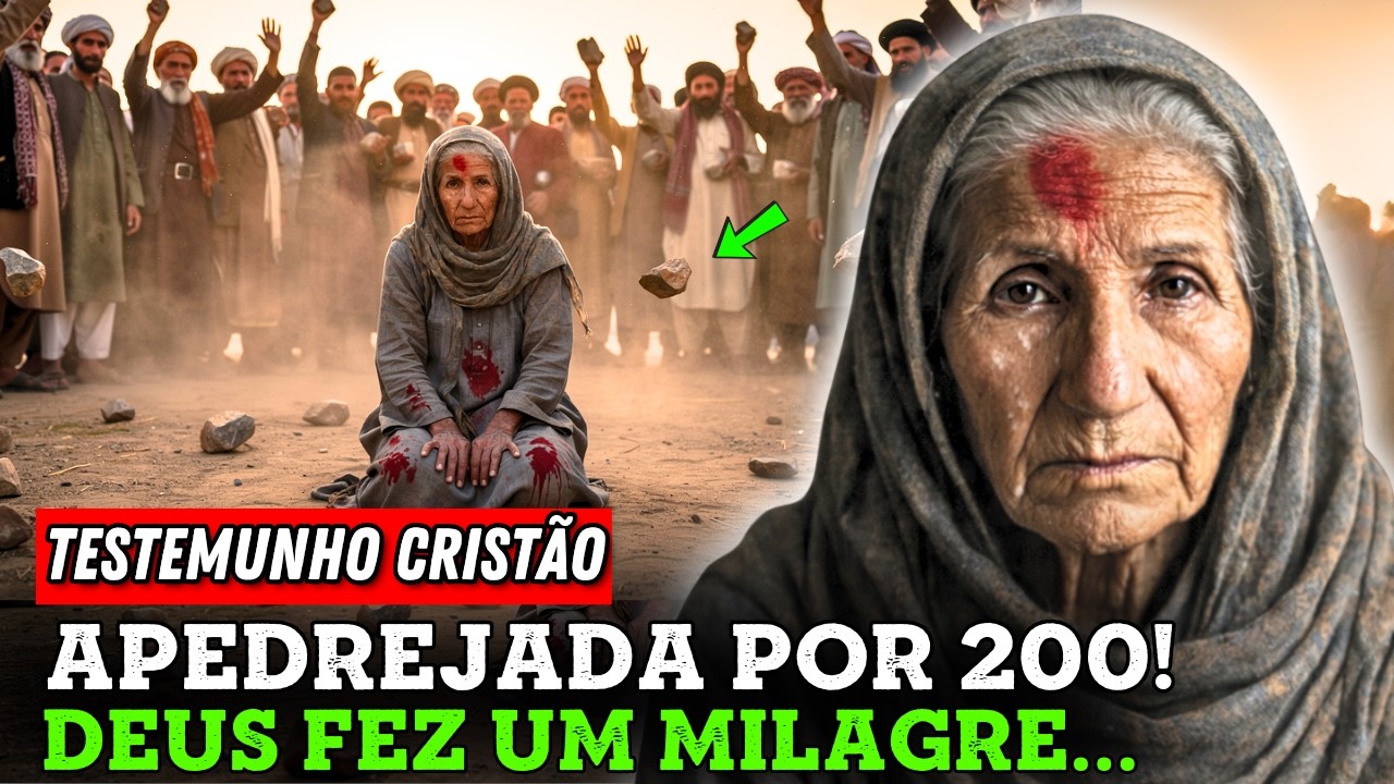 DO ISLÃ AO CRISTO: Viúva de 86 Anos é Apedrejada no AFEGANISTÃO | Testemunhos Cristãos Impactantes