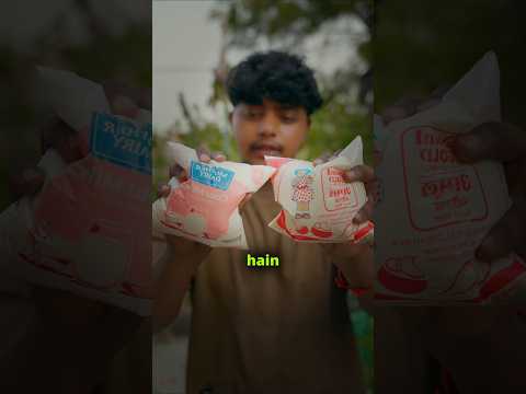 Too good to be true? #motherdairy #biodegradablepackaging #experiment