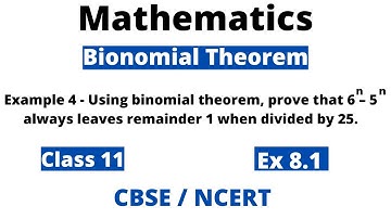 Example 4 | Ex- 8.1 | Binomial Theorem | Class 11 | Mathematics